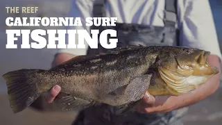 California Surf Fishing: Chasing Calico Bass, Cabezon, & Rockfish