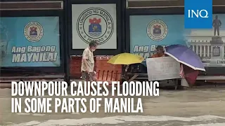 Downpour causes flooding in some parts of Manila