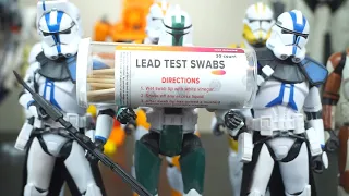 Testing AliExpress Bootleg Clone Troopers for LEAD PAINT?!?!