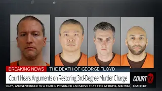 GEORGE FLOYD: Could a third-degree murder charge be reinstated against Derek Chauvin? | COURT TV