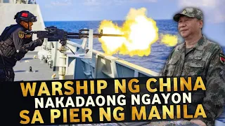 Chinese Warship dumaong sa pier ng Manila...Ano kaya ang pakay nito?