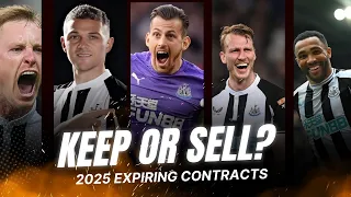 Newcastle United Fans React: Keep Or Sell Out-of-contract Players 2025 - Newcastle Transfers