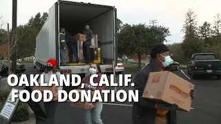 Latter-day Saints Partner with Oakland Groups to Provide Hunger Relief During COVID-19 Pandemic