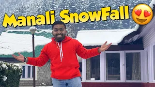 Manali Mein Heavy Snowfall 🤩 | Vibhu Varshney