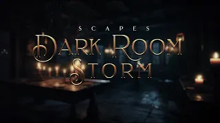 Rain Storm in Dilapidated Dark Room - 10Hr 4K