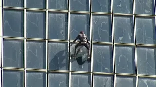 At age 55 and after 150 buildings, 'French spiderman' keeps climbing