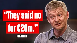 Solskjaer Explains Man Utd's Broken Recruitment Structure & Haaland Failure | Reaction