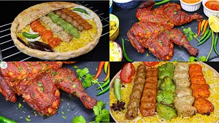 2 Dawat /Party Special BBQ Chicken Kebab With Plain Pulao BBQ /Party Platter By Cooking With Passion