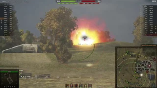 KV-2 one shot Cromwell - on the move - STRONK TENK