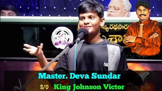 Master Deva Sundar Excellent Message || KING Johnson Victor || BOUI || Jayashalitv ||