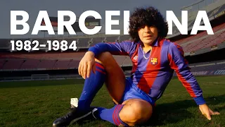 Diego Maradona Barcelona best Goals and  Skills (1982-1984)