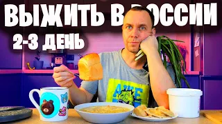 КАК ВЫЖИТЬ В РОССИИ на МИНИМАЛКУ 🔥 ЭКОНОМНОЕ МЕНЮ 2-3 ДЕНЬ