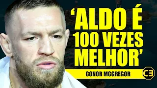 MCGREGOR DEFENDE ALDO, ATACA RIVAL E BRASILEIRO DIZ 'NUNCA MAIS' PRA REVANCHE NO UFC