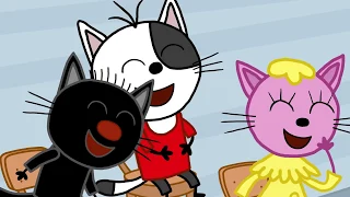 Три кота | Талант Нудика | Серия 63 | Мультфильмы для детей