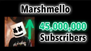 Marshmello Hitting 45 Million Subscribers | Moment [40]