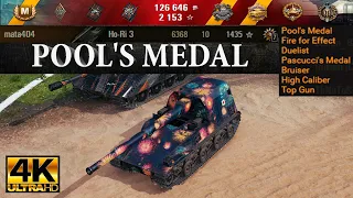 Ho-Ri 3 video in Ultra HD 4K🔝 POOL'S MEDAL, 10 kills, 6368 dmg, 1435 e 🔝 World of Tanks ✔️