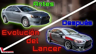 EVOLUCION PROYECTO MITSUBISHI LANCER R. Pt.2 - Lancer de Claudio