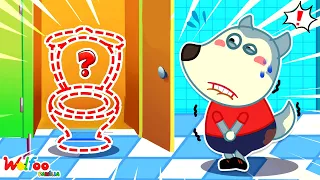 Wolfoo...Onde está meu penico? 🚽😭?? | Animação engraçada da Família Wolfoo