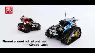 Moc APP RC Tracked Technic Remote Control Car Speed champion Stunt Vehicle