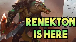 RENEKTON | New Champion | Shurima Expansion Reveal |  Legends of Runeterra (LoR)