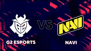 CS:GO - G2 Esports vs. Natus Vincere - Global Final 2020 (Map 1 - Train)