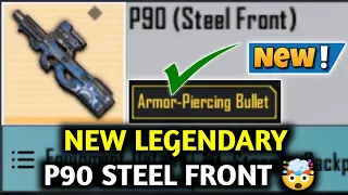 Play With NEW Legendary P90 STEEL FRONT 🤯 METRO ROYALE CHAPTER 20