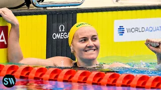 Ariarne Titmus Breaks the World Record in the 400 Freestyle