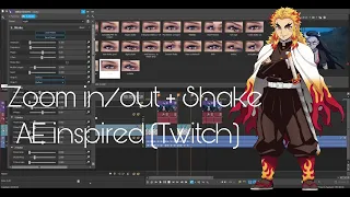 Zoom in/out + Shake (Twitch) SVP Tutorial - AE Inspired