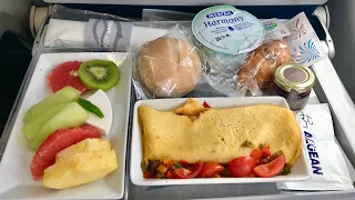 Aegean Airlines Airbus A321neo  Excellent Flight in Business Class from Athens to Amsterdam Schiphol