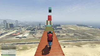 GTA 5 | Bati Stunt Parkour #21 | Oldschool Level-Asian