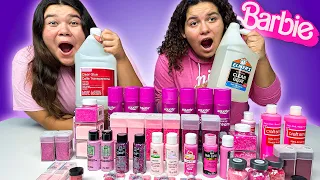 MAKING SUPER FLUFFY BARBIE SLIME