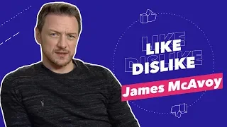 James McAvoy- Like & Dislike avec Glass, Les Goonies, de la Moto & le Celtic Glasgow