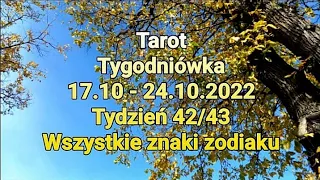 Tygodniówka🔮Wszystkie znaki🌌 Tydzień 42/43🔆17.10 do 24.10.22 - Energia Główna, Miłość, Praca + Rada