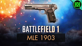 Battlefield 1: MLE 1903 Review (Weapon Guide) | BF1 Weapons + Guns | FN 1903 (M/07) Pistol Gameplay