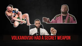 This is why Volkanovski was able to just stand up | UFC 284