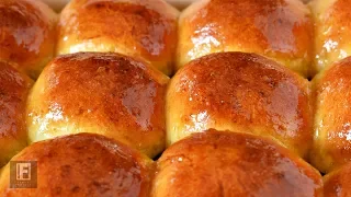 Super Soft Dinner Rolls with Tangzhong | Japanese Milk Bread