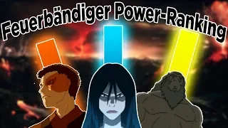 Power Ranking - Wer ist der stärkste Feuerbändiger? | Avatar - Der Herr der Elemente (Deutsch)