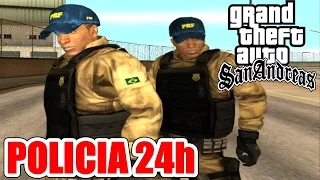 POLICIA 24 HORAS MOD - CONFERINDO A NOVA VERSÃO - GTA SAN ANDREAS