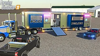 FBI COMES TO TOWN | (UNDERGROUND GOLD STOLEN) | FARMING SIMULATOR 2019