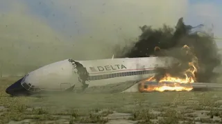 Delta Air Lines Flight 1141 - Crash Animation