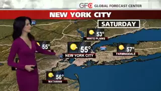 New York City's Weather Forecast For October 26, 2013