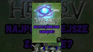 Najpotężniejsze zaklęcie w Heroes 5! #heroesofmightandmagic #shorts #heroes5