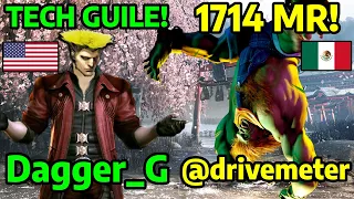 🔥 STREET FIGHTER 6 ➥ Dagger_G (GUILE ガイル) VS. @drivemeter (BLANKA ブランカ) MASTER RANKS 🔥