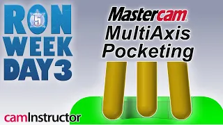 Multi Axis Pocketing with Mastercam