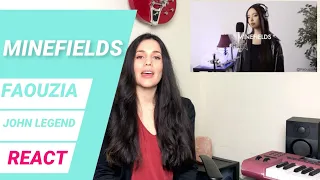 Vocal Coach reacts to FAOUZIA!–  Minefields Live
