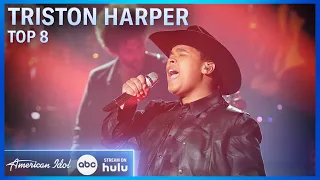 Triston Harper Keeps It Country With A Jason Aldean Song - American Idol 2024