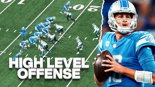 Film Study: Jared Goff, Ben Johnson & Detroit Lions "High Level" Offense