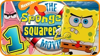 The SpongeBob SquarePants Movie Walkthrough Part 1 (PS2, Gamecube, XBOX) Level 1