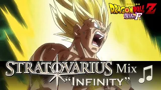 Legend of Dragon Ball (Stratovarius - Infinity) [Build-Up Mix] || Goku vs Freeza