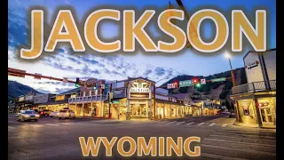 Downtown Jackson Wyoming Tour 4K